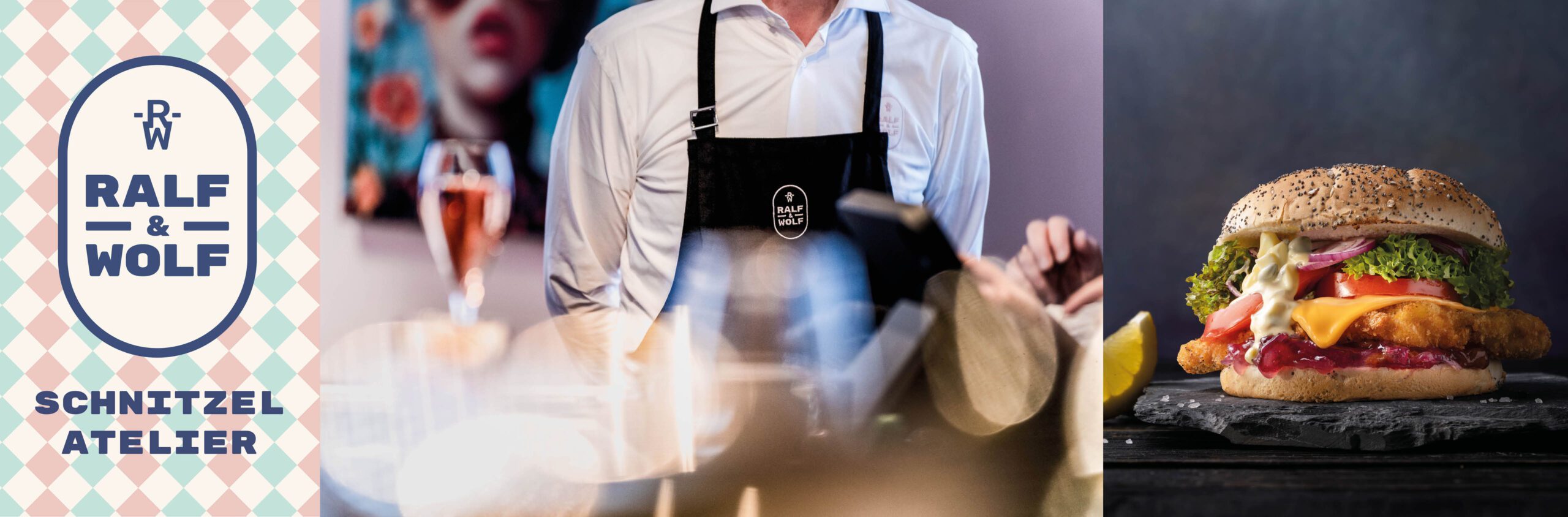 Ralf & Wolf schnitzel atelier branding and photography