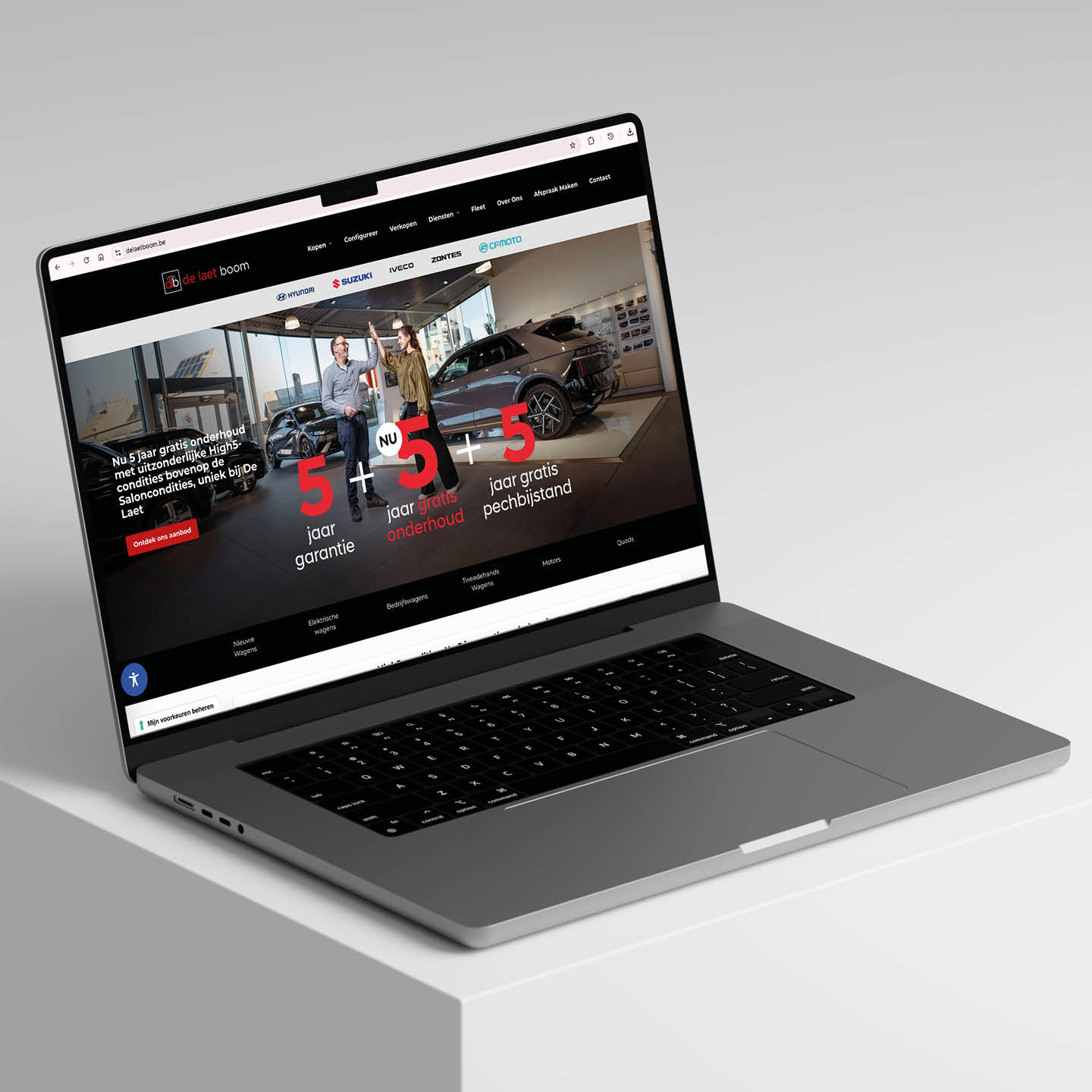 Garage De Laet website optimisation