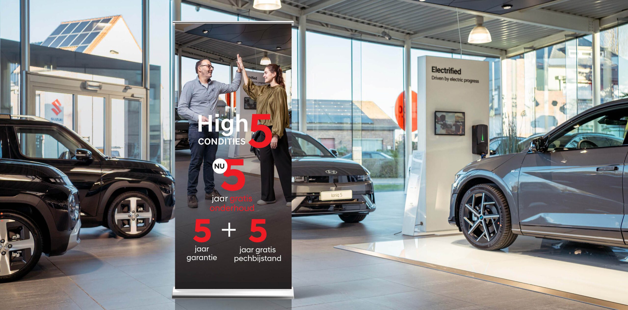 Garage De Laet in-store communication and campaign development